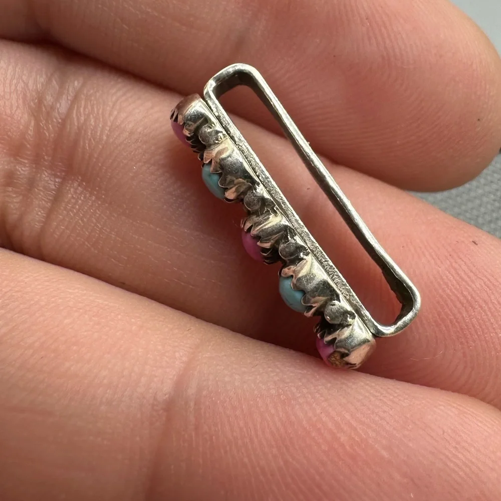⌚Cotton Candy Turquoise Sterling Silver 925 Watch Band Charm Handmade iWatch